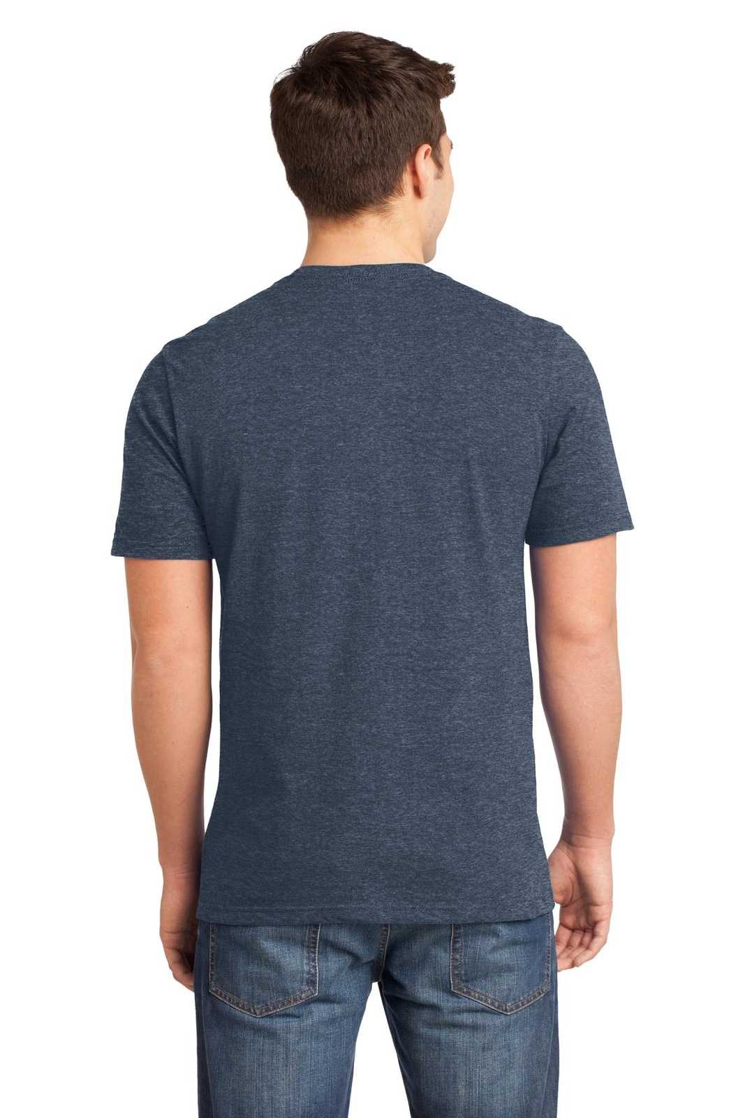 District DT6000 Very Important Tee - Heathered Navy - HIT a Double - 2