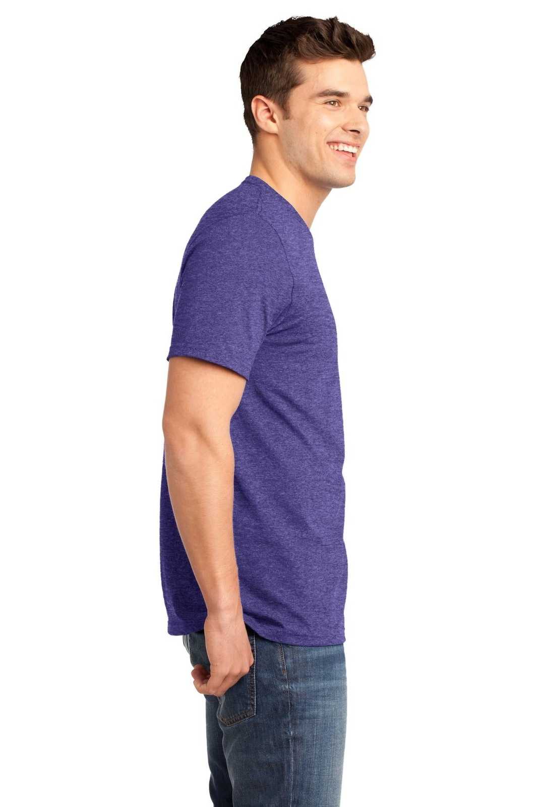 District DT6000 Very Important Tee - Heathered Purple - HIT a Double - 3