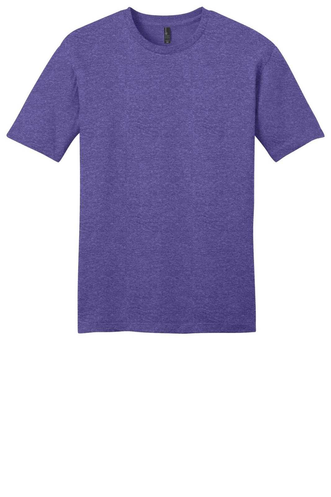 District DT6000 Very Important Tee - Heathered Purple - HIT a Double - 5