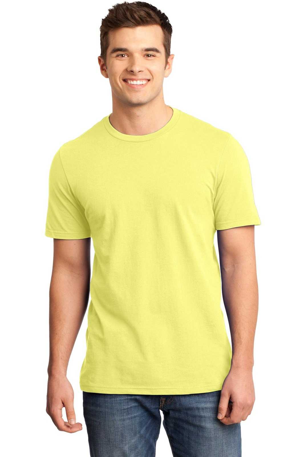 District DT6000 Very Important Tee - Lemon Yellow - HIT a Double - 1