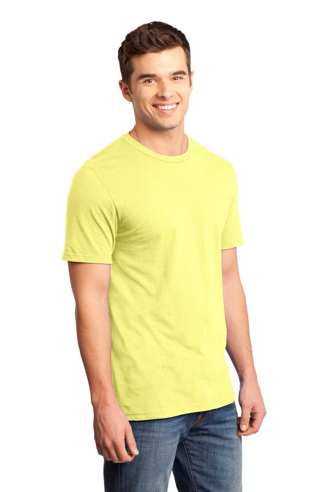 District DT6000 Very Important Tee - Lemon Yellow - HIT a Double - 4
