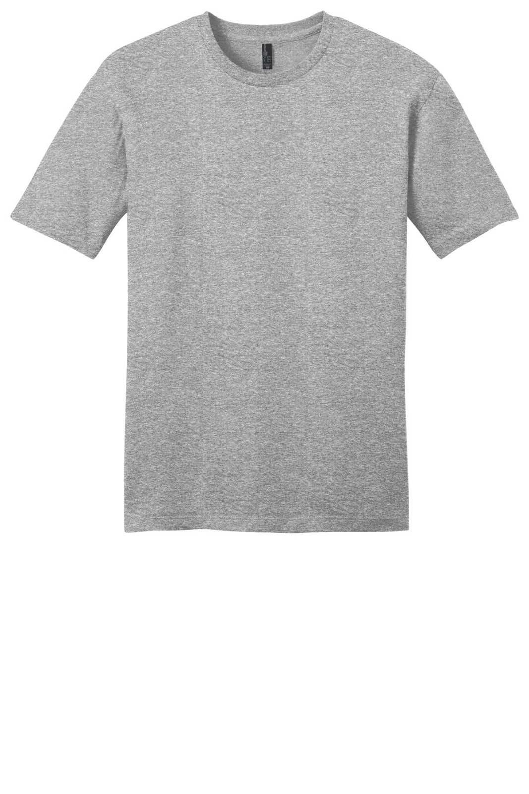District DT6000 Very Important Tee - Light Heather Gray - HIT a Double - 5
