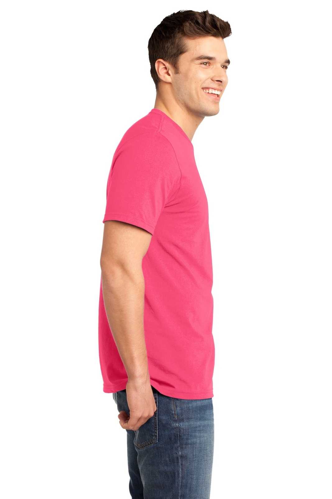 District DT6000 Very Important Tee - Neon Pink - HIT a Double - 3