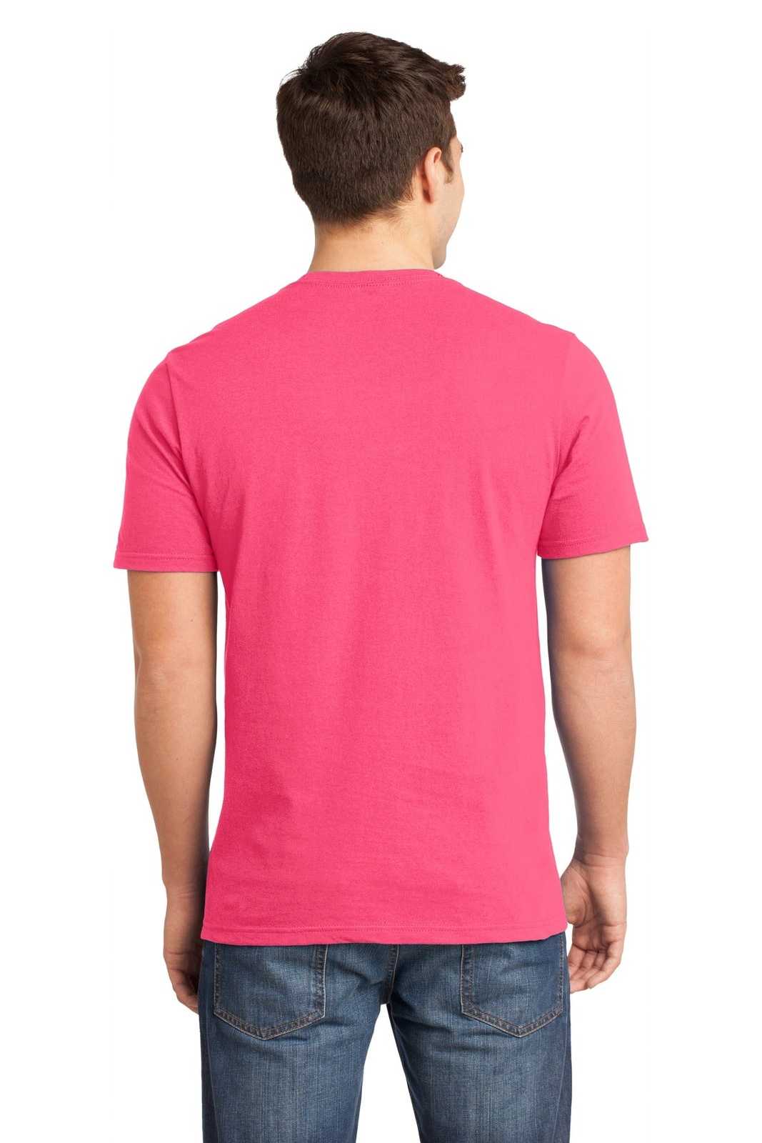 District DT6000 Very Important Tee - Neon Pink - HIT a Double - 2