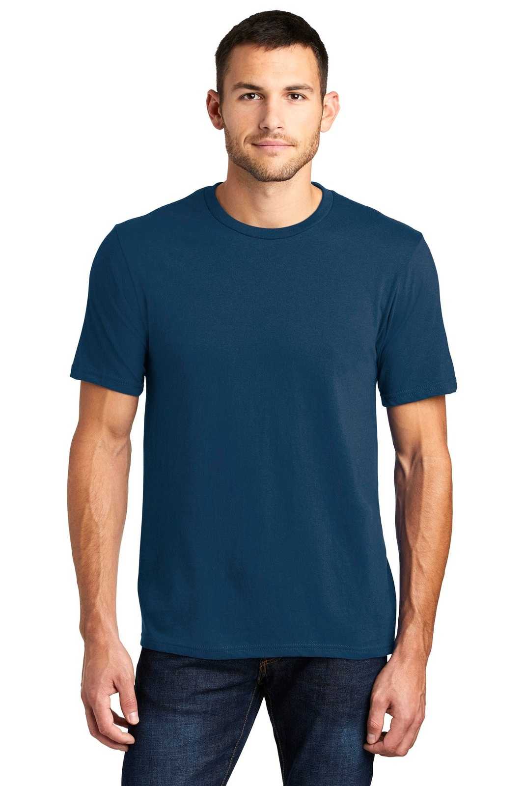 District DT6000 Very Important Tee - Neptune Blue - HIT a Double - 1