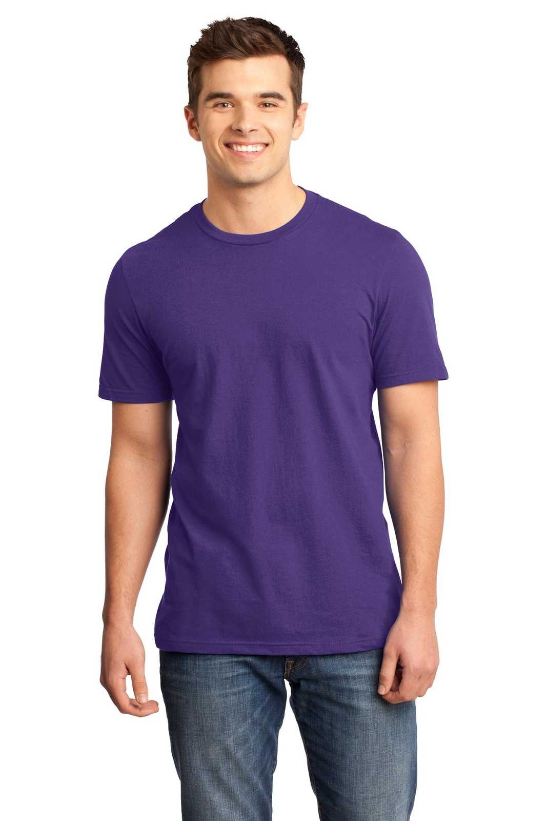 District DT6000 Very Important Tee - Purple - HIT a Double - 1