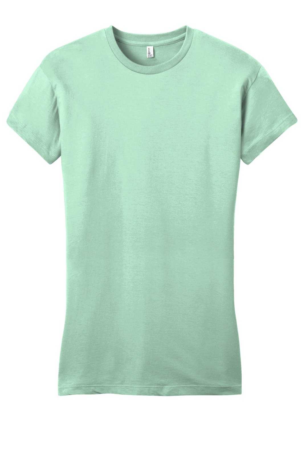 District DT6001 Women&#39;s Fitted Very Important Tee - Mint - HIT a Double - 5