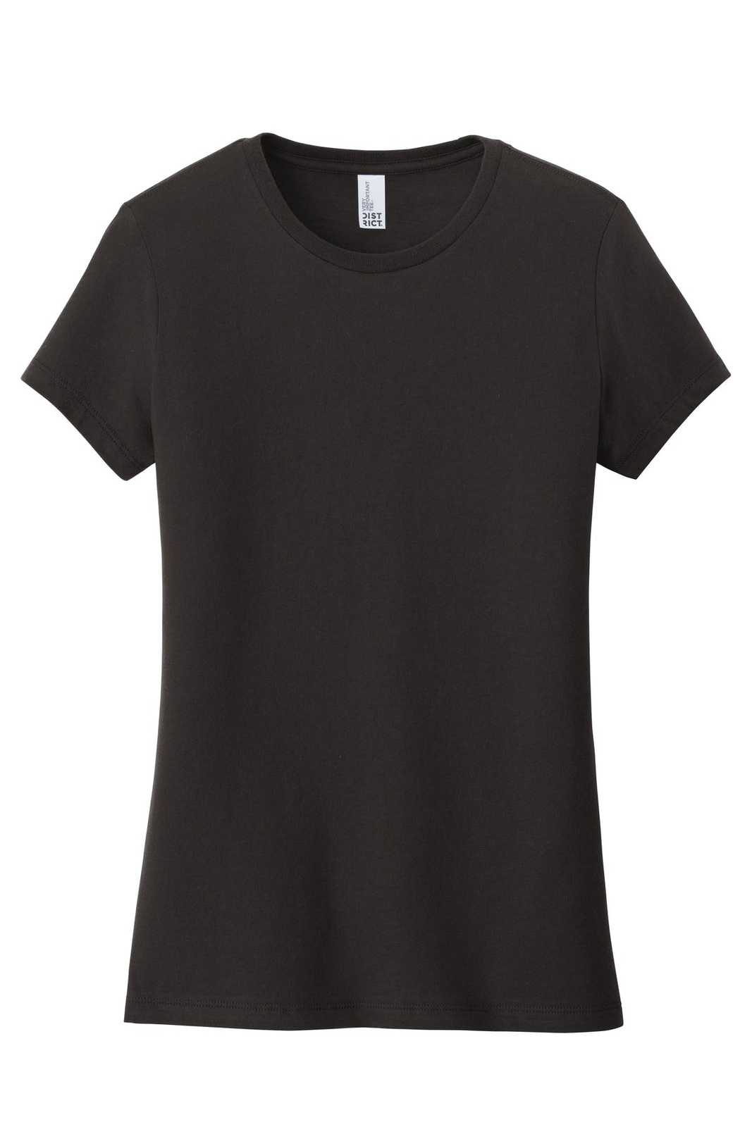 District DT6002 Women&#39;s Very Important Tee - Black - HIT a Double - 5