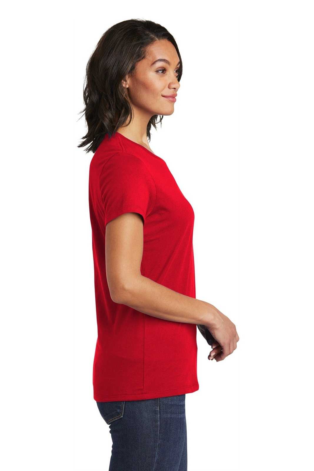 District DT6002 Women&#39;s Very Important Tee - Classic Red - HIT a Double - 3