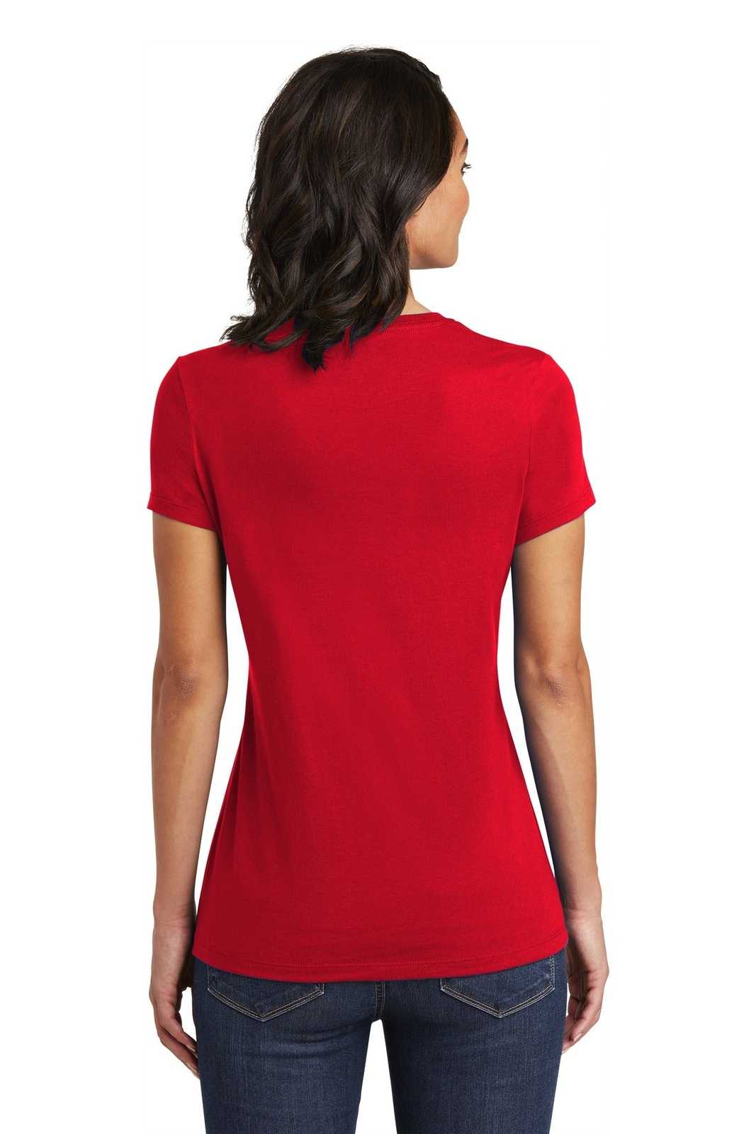 District DT6002 Women&#39;s Very Important Tee - Classic Red - HIT a Double - 2