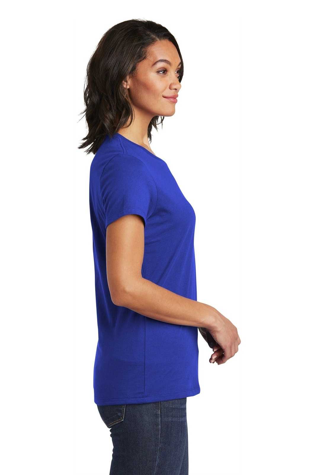 District DT6002 Women&#39;s Very Important Tee - Deep Royal - HIT a Double - 3