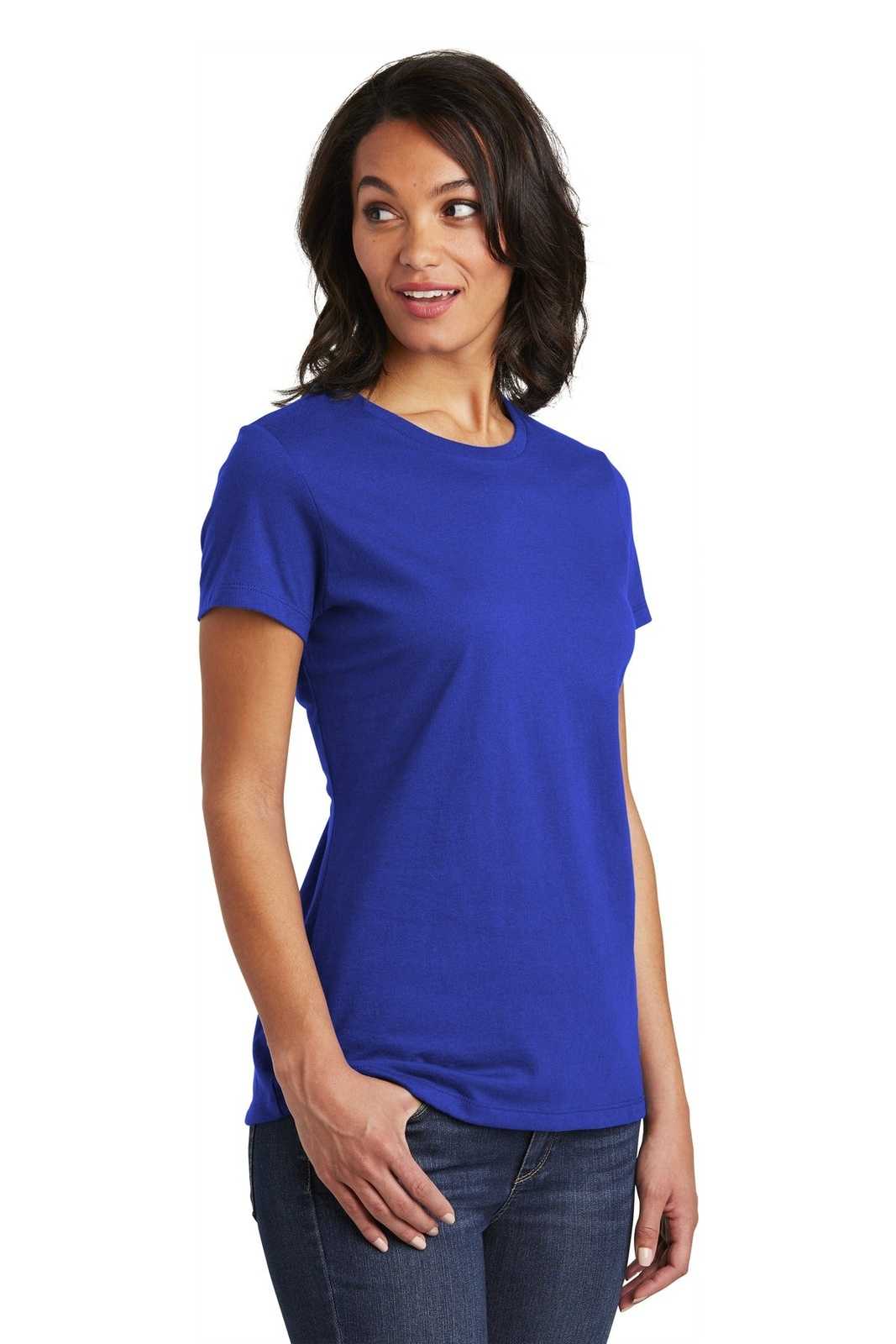 District DT6002 Women&#39;s Very Important Tee - Deep Royal - HIT a Double - 4