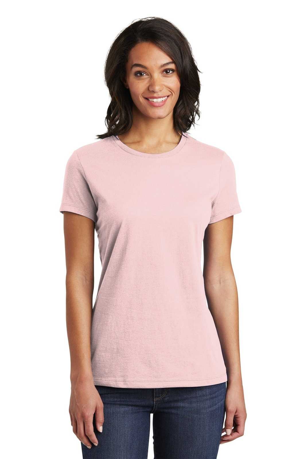 District DT6002 Women's Very Important Tee - Dusty Lavender - HIT a Double - 1