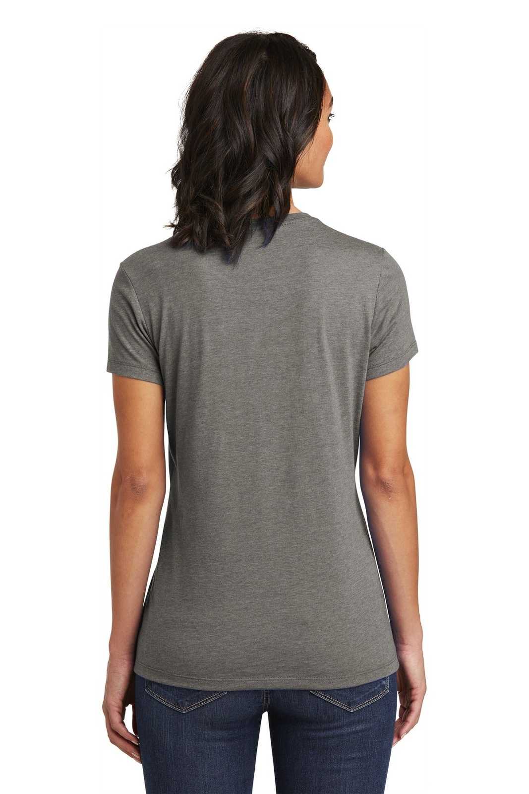 District DT6002 Women's Very Important Tee - Gray Frost - HIT a Double - 1