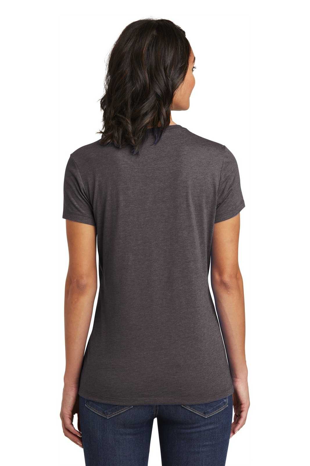District DT6002 Women's Very Important Tee - Heathered Charcoal - HIT a Double - 1