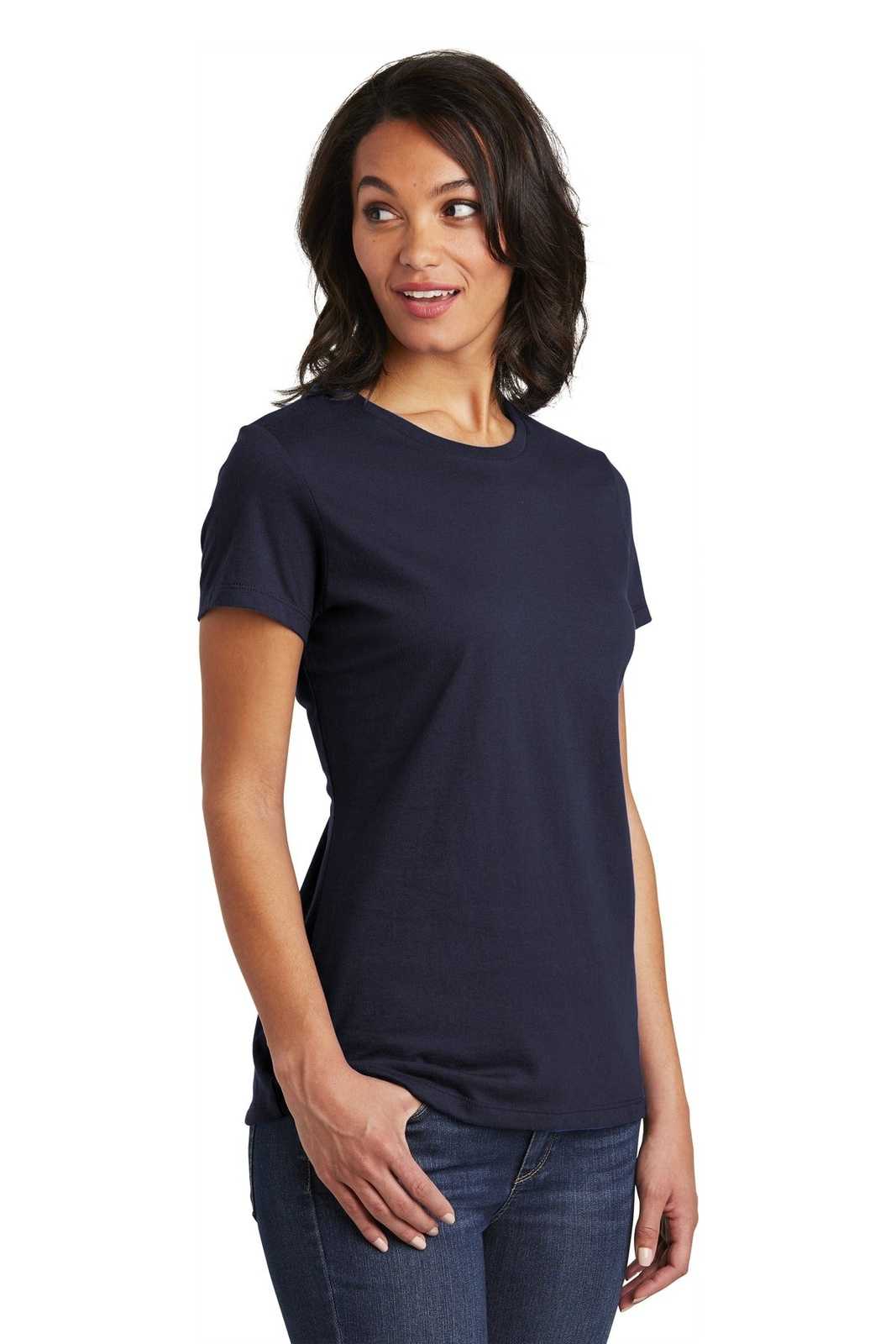 District DT6002 Women&#39;s Very Important Tee - New Navy - HIT a Double - 4