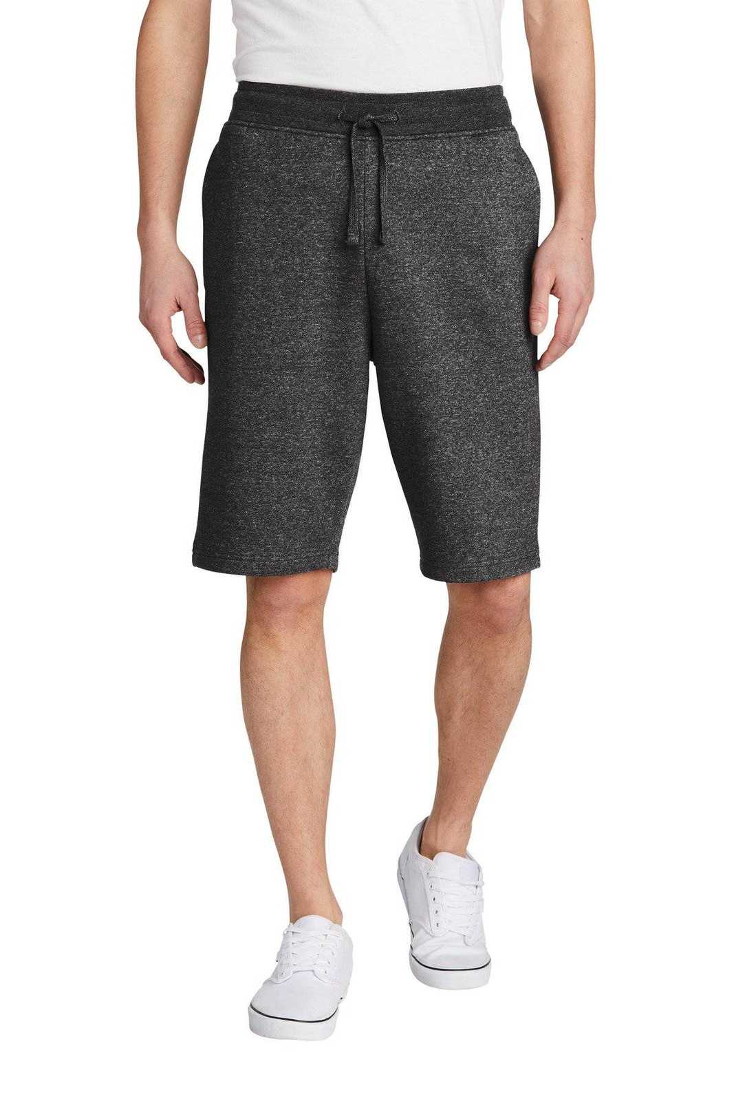 District DT6108 V.I.T.Fleece Short - Heathered Charcoal - HIT a Double - 1