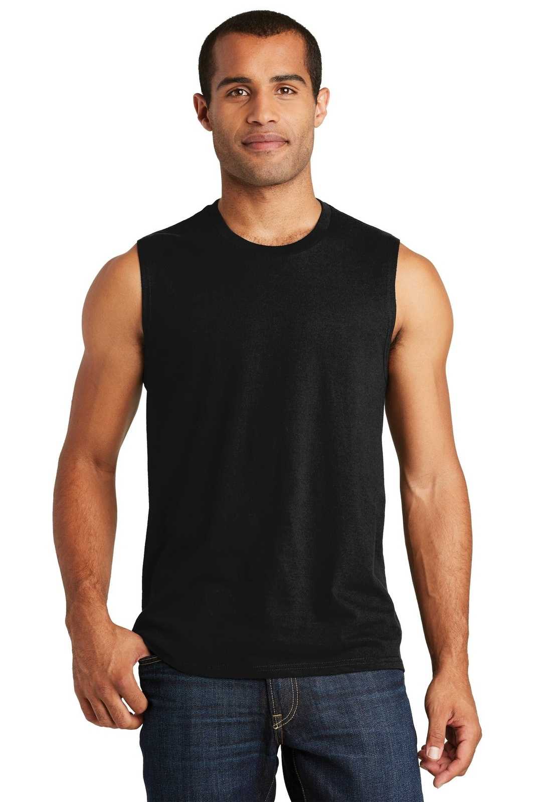 District DT6300 V.I.T. Muscle Tank - Black - HIT a Double - 1
