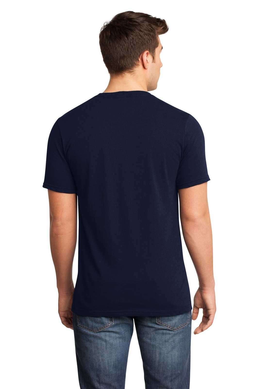 District DT6500 Very Important Tee V-Neck - New Navy - HIT a Double - 2