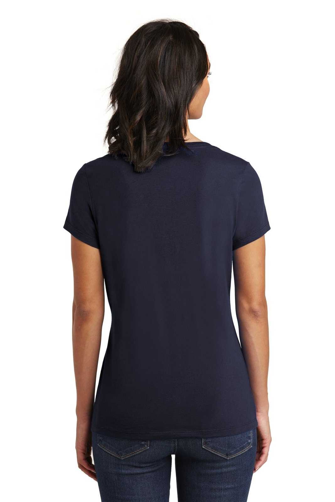 District DT6503 Women&#39;s Very Important Tee V-Neck - New Navy - HIT a Double - 2