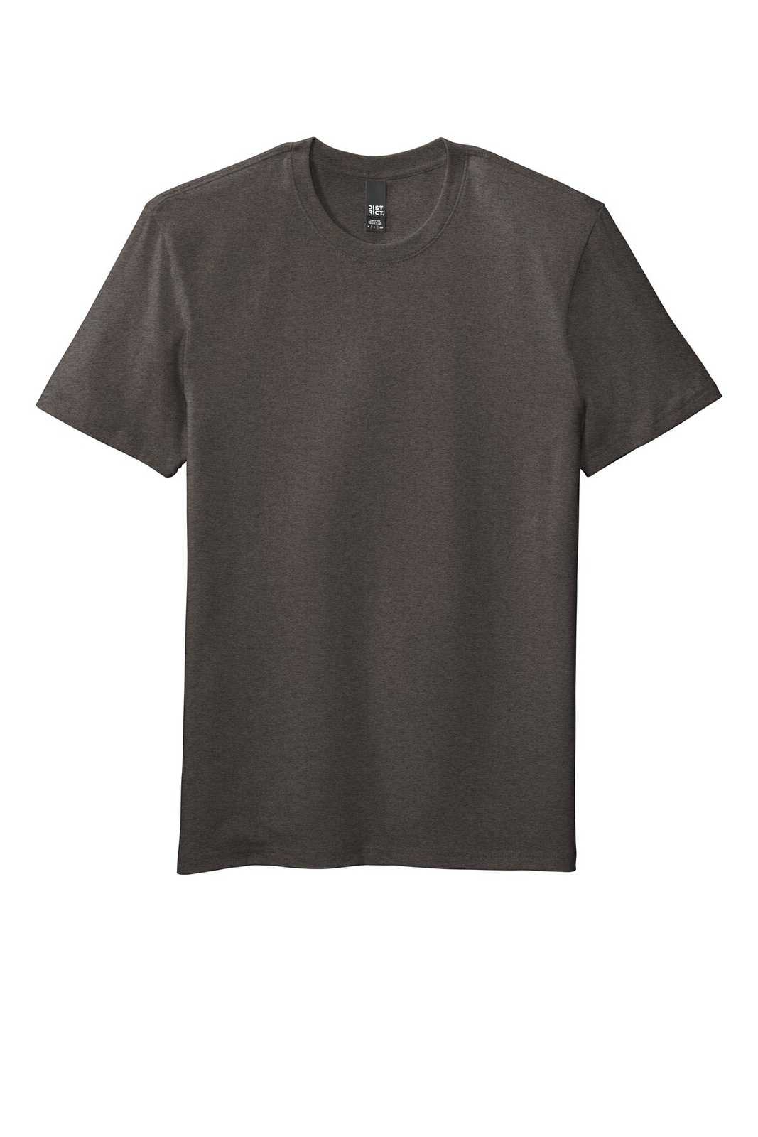 District DT7500 Flex Tee - Heathered Charcoal - HIT a Double - 5