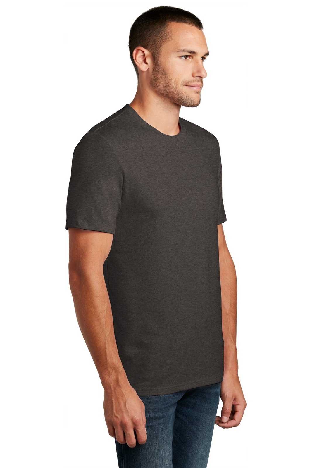 District DT7500 Flex Tee - Heathered Charcoal - HIT a Double - 4