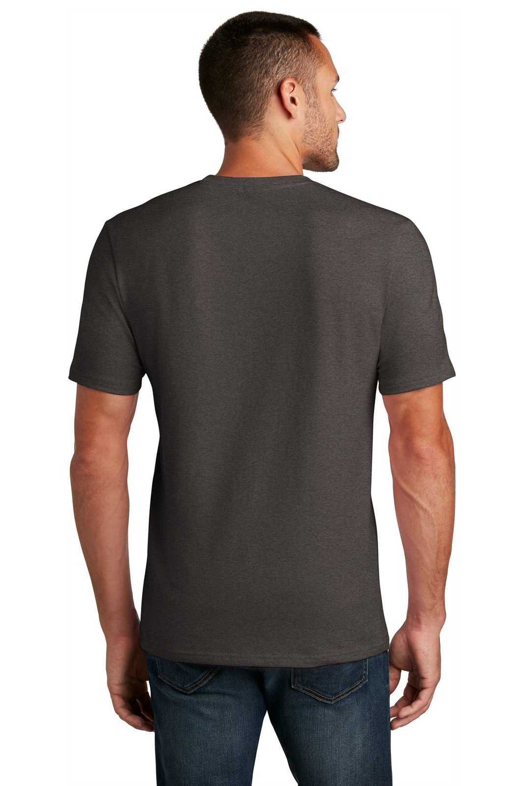 District DT7500 Flex Tee - Heathered Charcoal - HIT a Double - 2