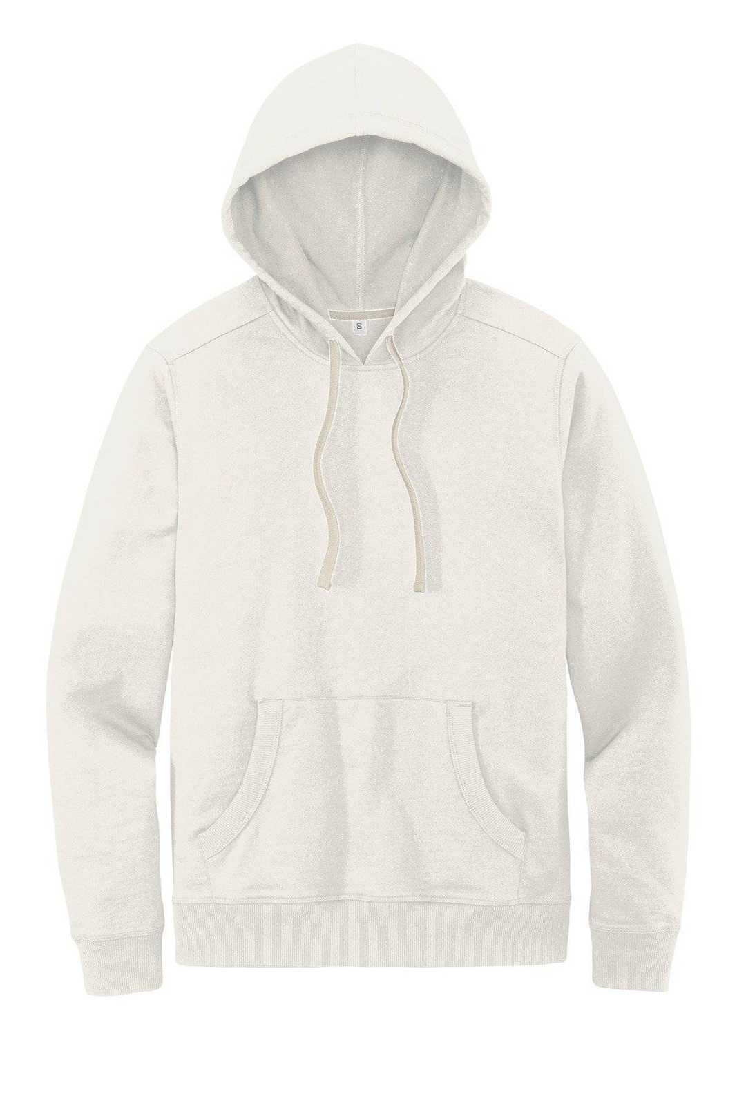 District DT8100 Re-Fleece Hoodie - Vintage White - HIT a Double - 1