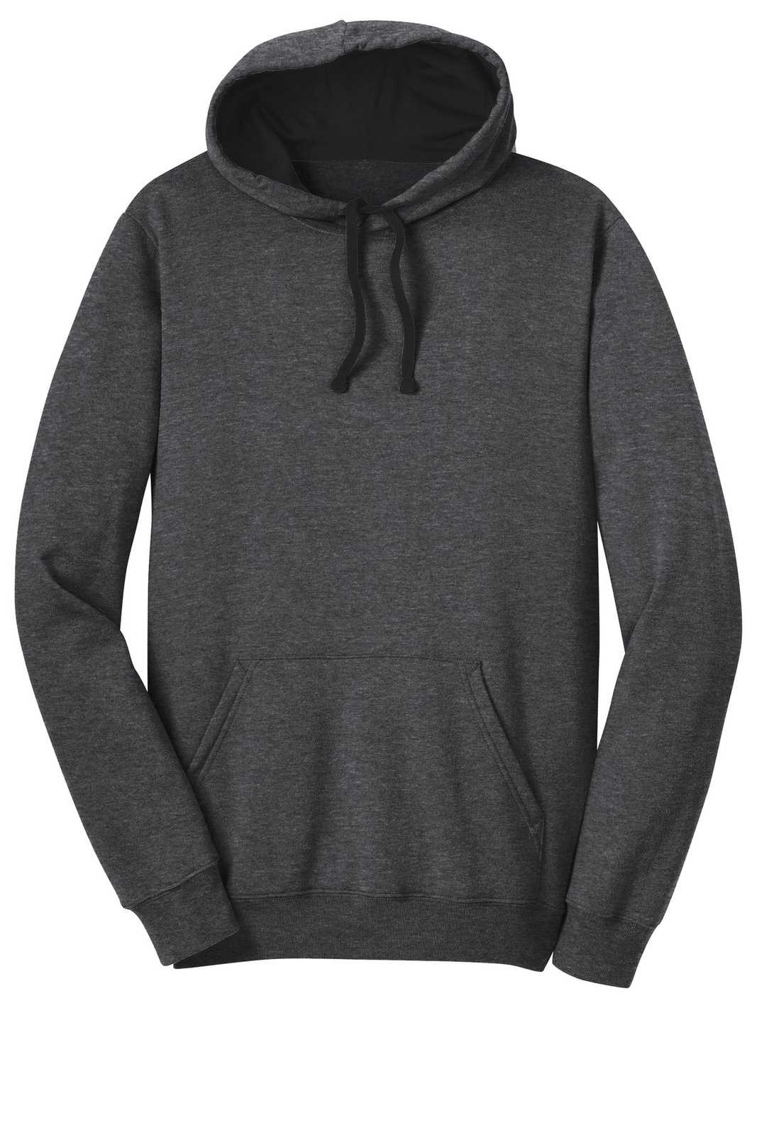 District DT810 The Concert Fleece Hoodie - Heathered Charcoal - HIT a Double - 5