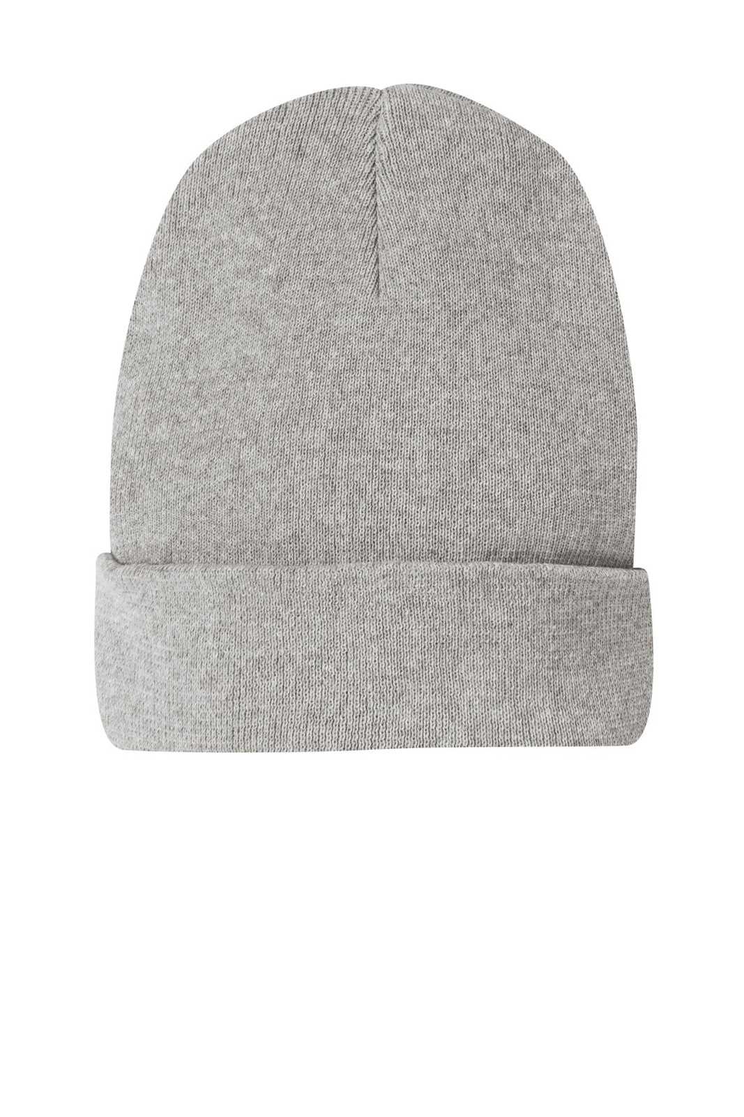 District DT815 Re-Beanie - Light Heather Grey - HIT a Double - 1