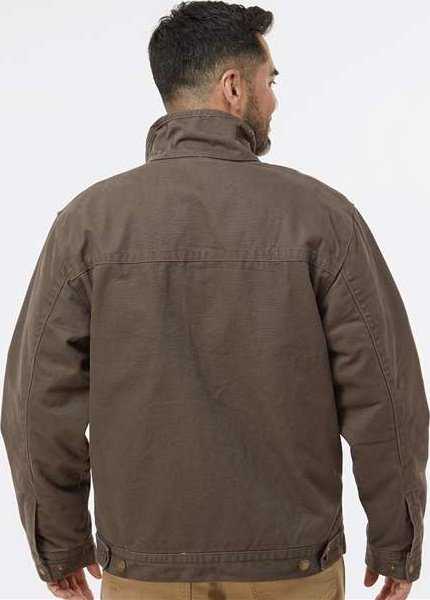 Dri Duck 5028T Maverick Boulder Cloth Jacket with Blanket Lining Tall Sizes - Tobacco - HIT a Double - 4