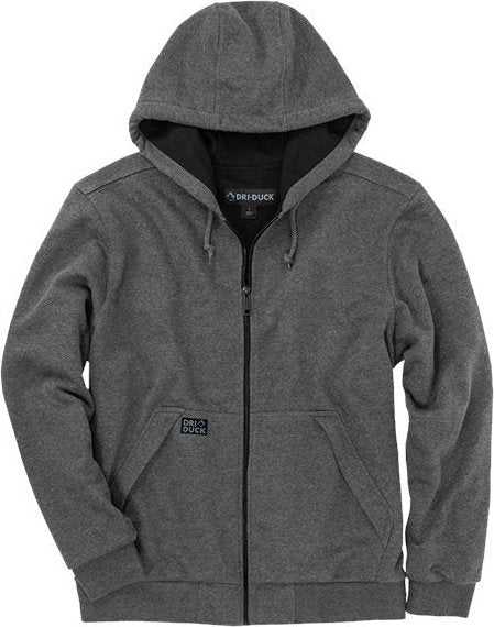 Dri Duck 7348 Mission Full-Zip Hooded Jacket - Dark Oxford - HIT a Double - 1