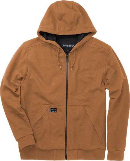 Dri Duck 7348 Mission Full-Zip Hooded Jacket - Saddle - HIT a Double - 1