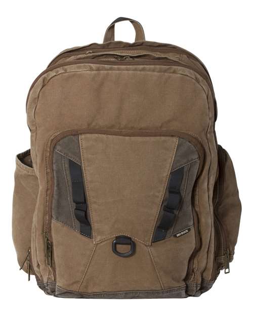 Dri Duck 1039 32L Traveler Backpack - Field Khaki Tobacco - HIT a Double