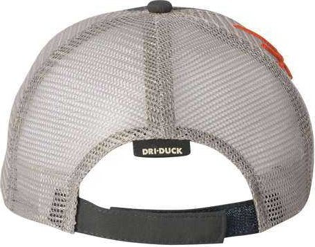Dri Duck 3307 3D Buck Cap - Graphite Orange - HIT a Double