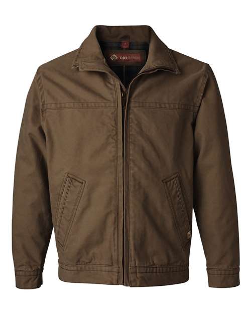 Dri Duck 5028 Maverick Boulder Cloth Jacket with Blanket Lining - Field Khaki - HIT a Double