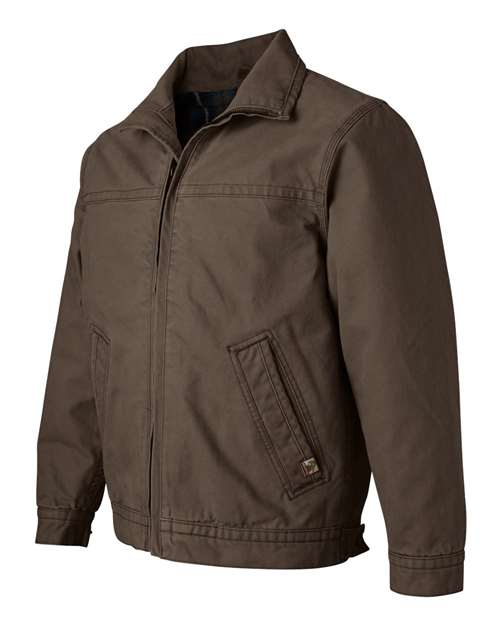 Dri Duck 5028 Maverick Boulder Cloth Jacket with Blanket Lining - Tobacco - HIT a Double