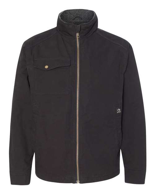 Dri Duck 5037 Endeavor Canyon Cloth Canvas Jacket with Sherpa Lining - Black - HIT a Double