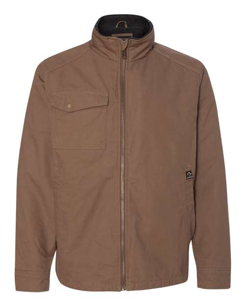 Dri Duck 5037 Endeavor Canyon Cloth Canvas Jacket with Sherpa Lining - Field Khaki - HIT a Double