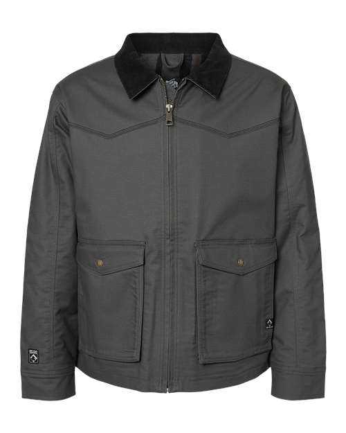 Dri Duck 5055 Yellowstone Power Move Canvas Jacket - Charcoal - HIT a Double