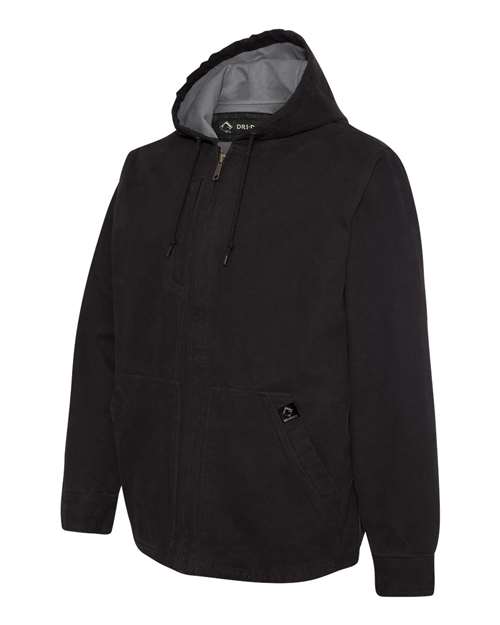 Dri Duck 5090 Laredo Boulder Cloth Canvas Jacket with Thermal Lining - Black - HIT a Double