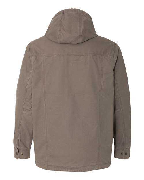 Dri Duck 5090 Laredo Boulder Cloth Canvas Jacket with Thermal Lining - Gravel - HIT a Double