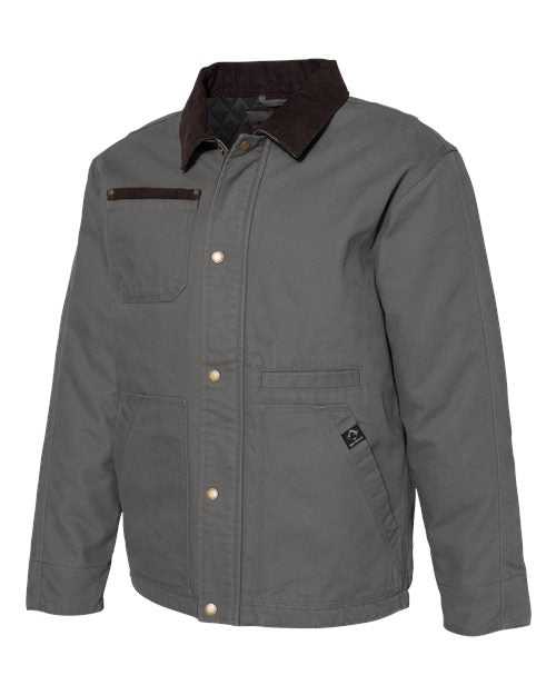 Dri Duck 5091 Rambler Boulder Cloth Jacket - Gravel - HIT a Double