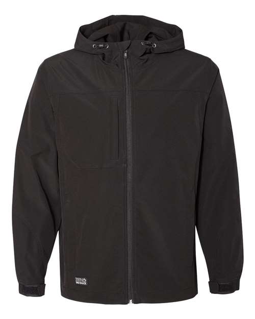 Dri Duck 5310 Apex Soft Shell Hooded Jacket - Black - HIT a Double