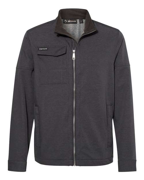 Dri Duck 5327 Ace Woven Stretch Soft Shell Jacket - Charcoal - HIT a Double