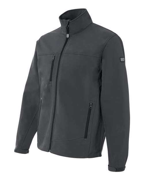 Dri Duck 5350T Motion Soft Shell Jacket Tall Sizes - Charcoal - HIT a Double