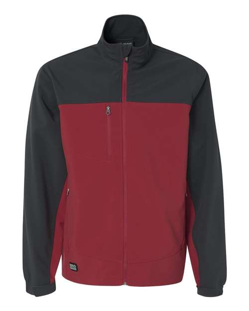 Dri Duck 5350 Motion Soft Shell Jacket - Red Charcoal - HIT a Double