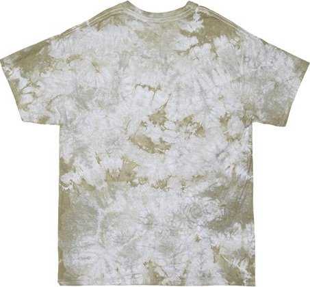 Dyenomite 200CR Crystal Tie-Dyed T-Shirt - Olive Oil - HIT a Double - 5
