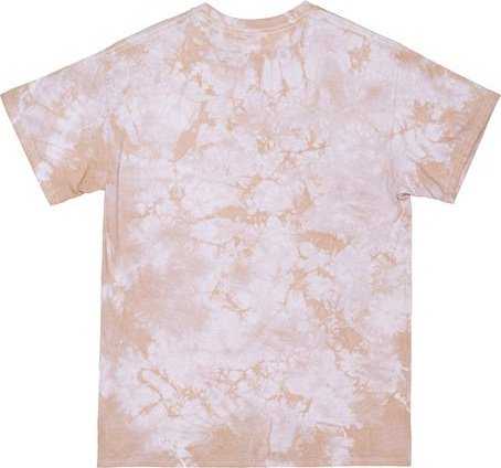 Dyenomite 200CR Crystal Tie-Dyed T-Shirt - Sand - HIT a Double - 5