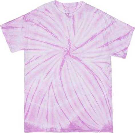 Dyenomite 200CY Cyclone Pinwheel Tie-Dyed T-Shirt - Lilac - HIT a Double - 1